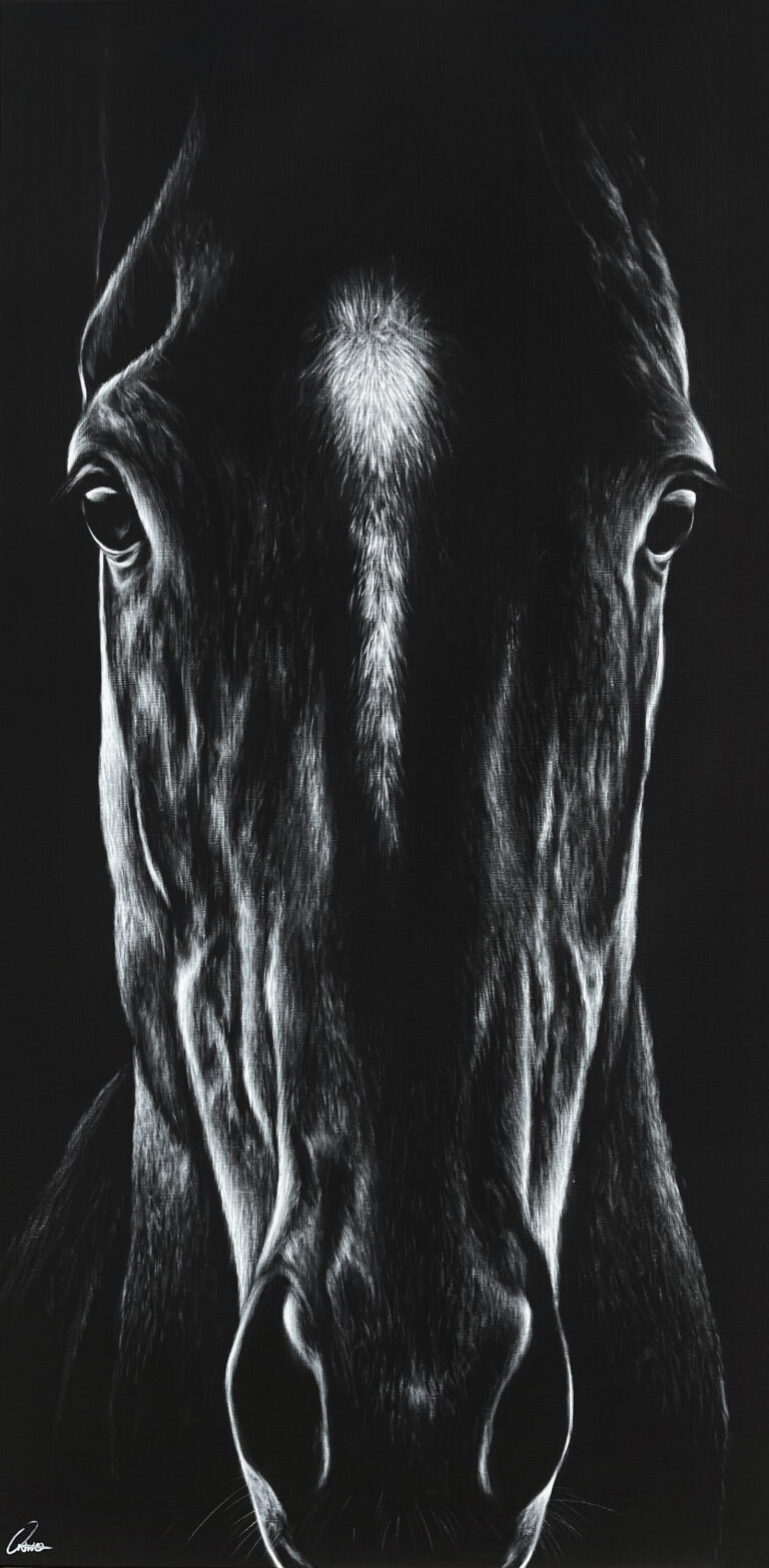 ARTHUR horse oil on canvas