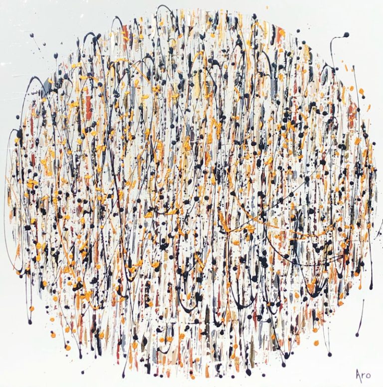 MOUVEMENT PERPÉTUEL Acrylic on canvas