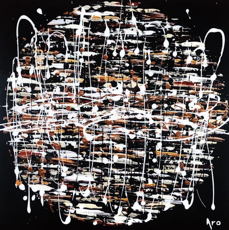 DIMENSIONS Acrylic on canvas