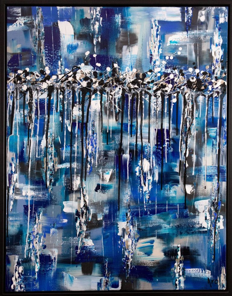 EN MOI Acrylic on canvas