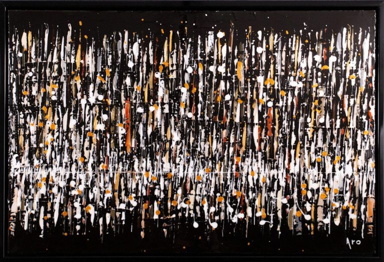MARQUER LE TEMPS Acrylic on canvas