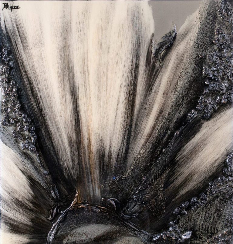 TULIPIALE Mixed media on metal